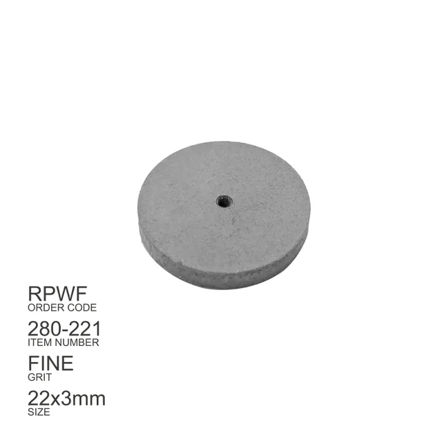 Discos de pulido dental de goma BesQual