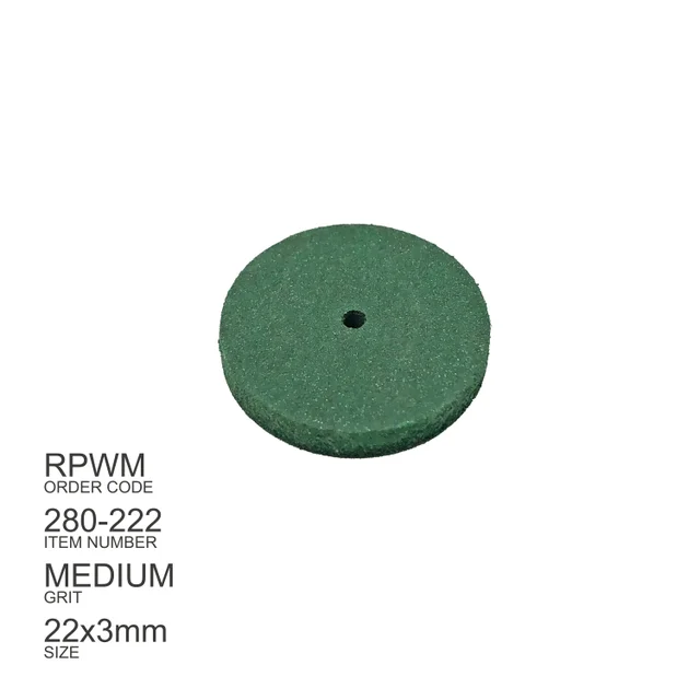 Discos de pulido dental de goma BesQual