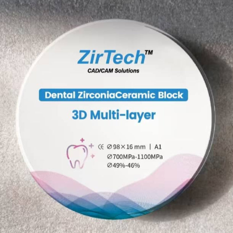 Zirconia 3D Multi-Layer ZirTech™