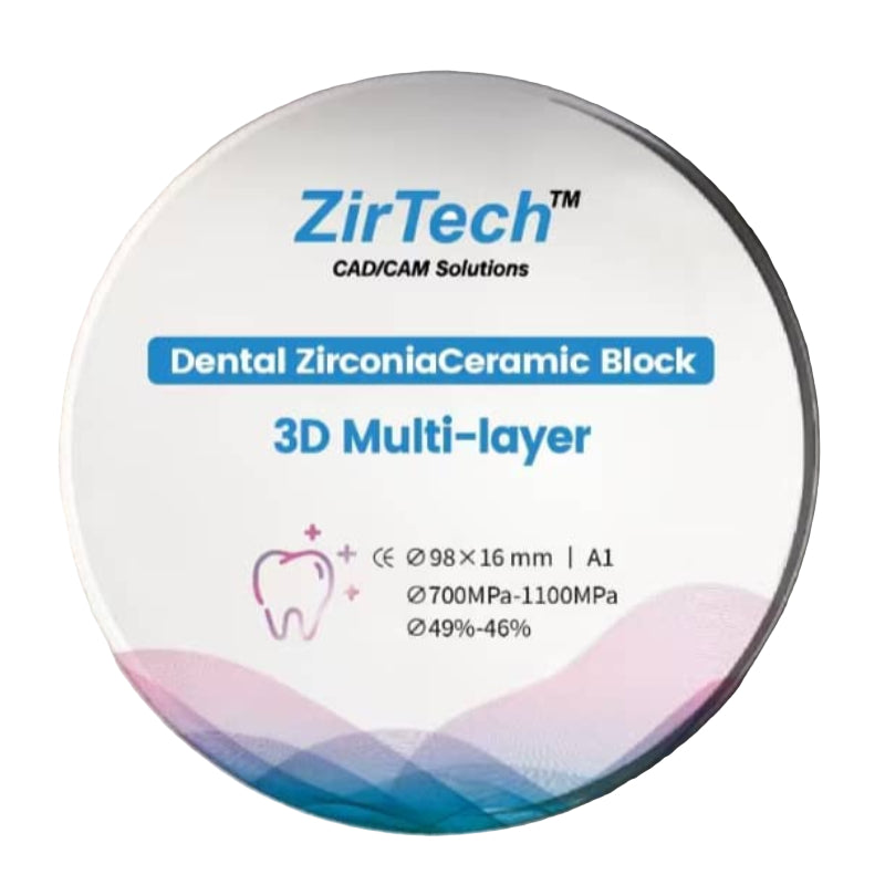 Zirconia 3D Multi-Layer ZirTech™