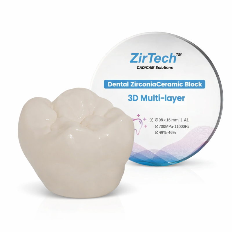 ZirTech 3D ML Zirconia Crown